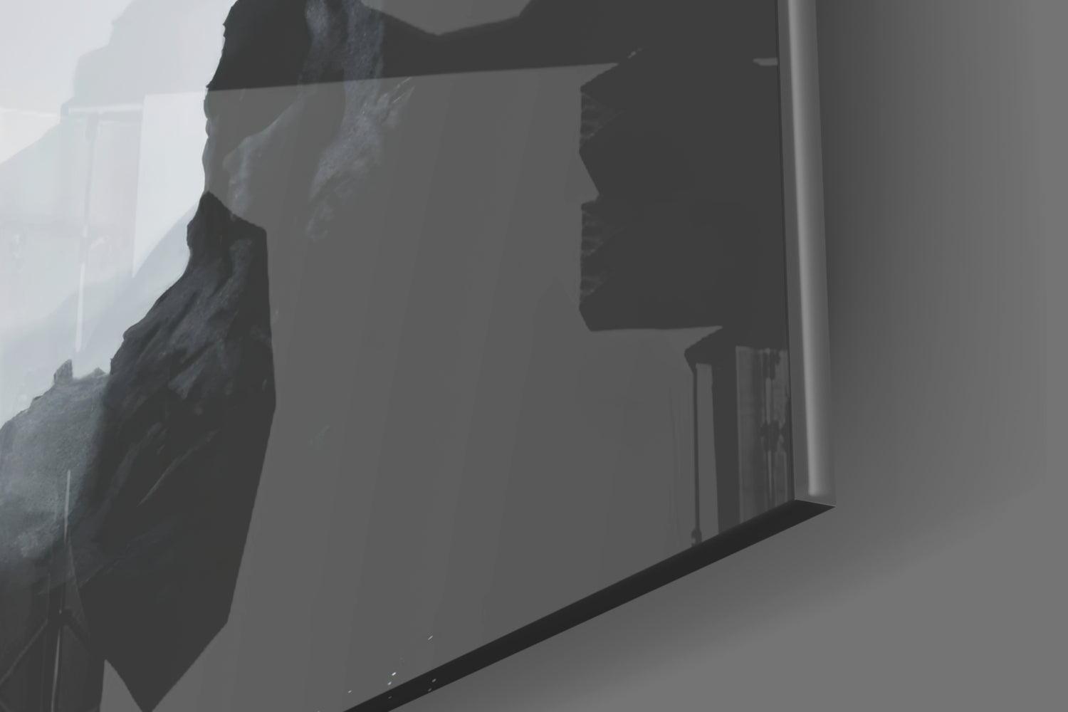 Words of a Silver Screen Siren Glass Wall Art