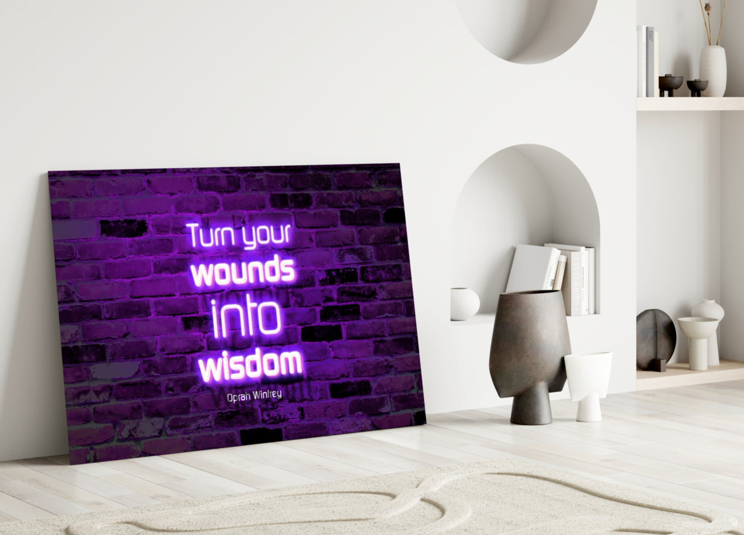 Words Of Wisdom Glass Wall Art