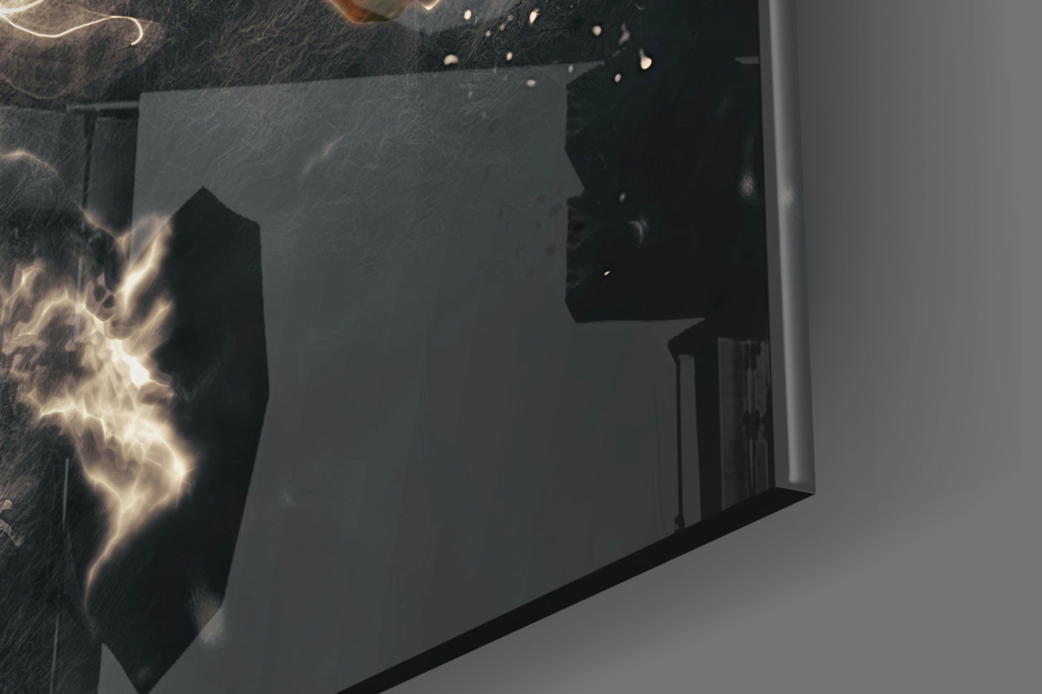 Striped Jersey Sprint Glass Wall Art