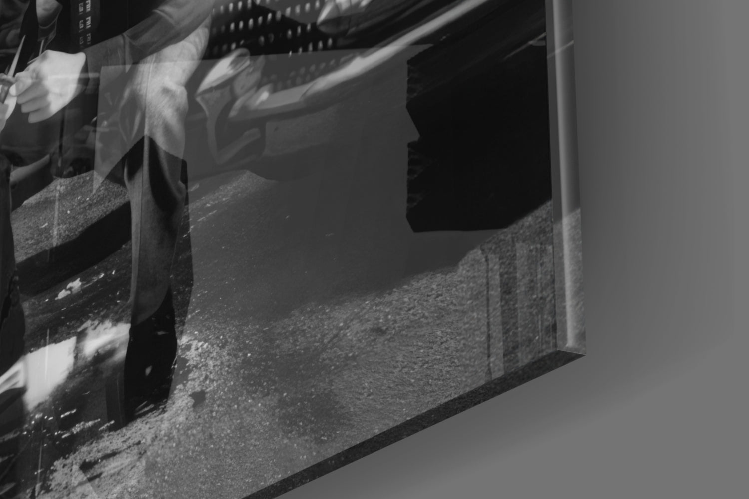 Vintage Hollywood Retro Glass Wall Art