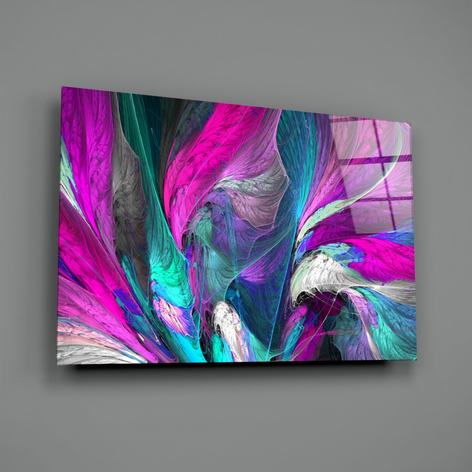 Pink Dream Glass Wall Art