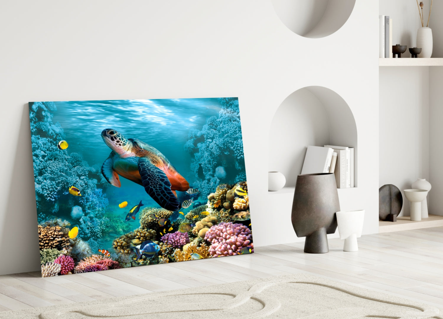 Underworld Glass Wall Art
