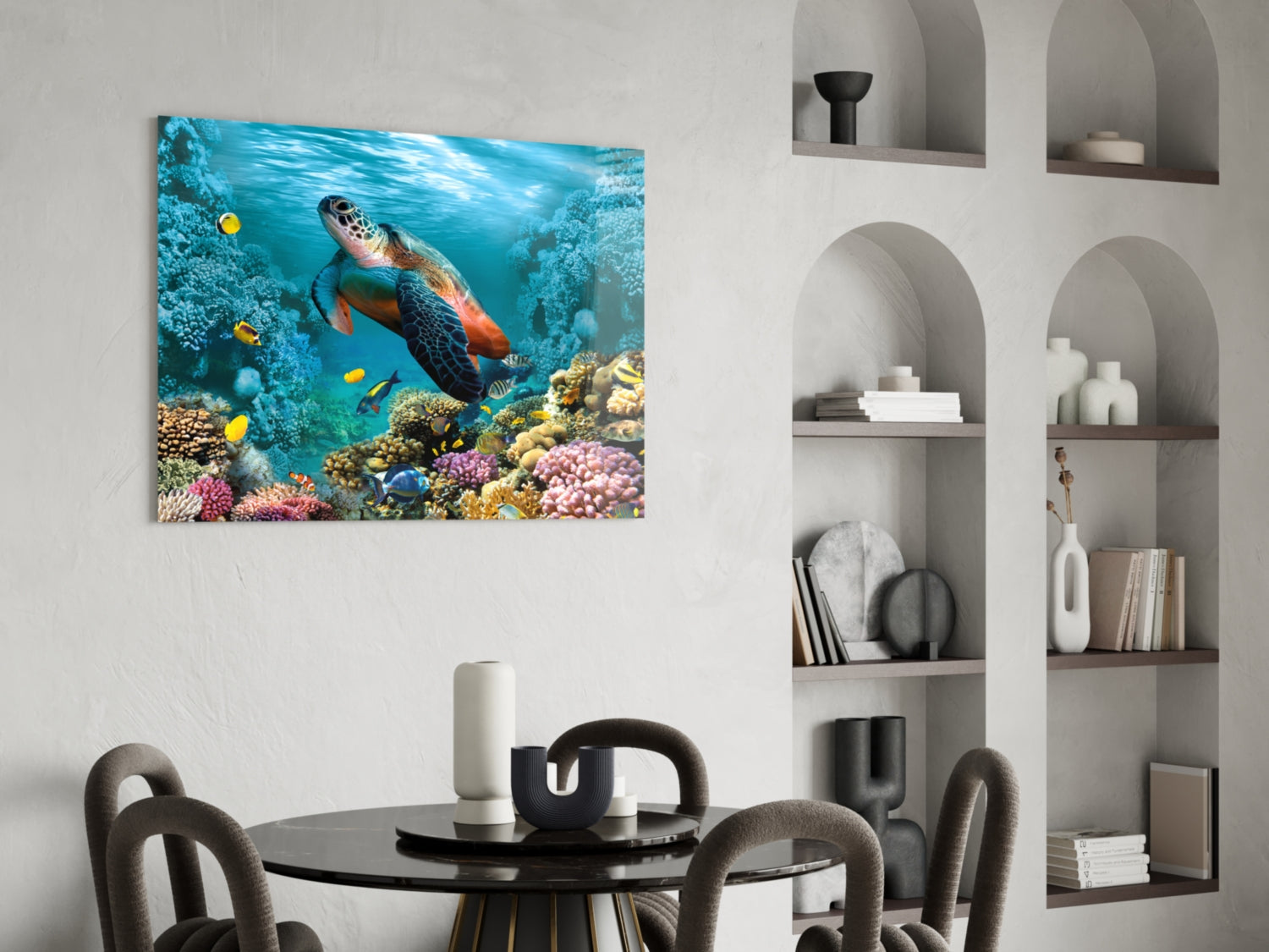 Underworld Glass Wall Art