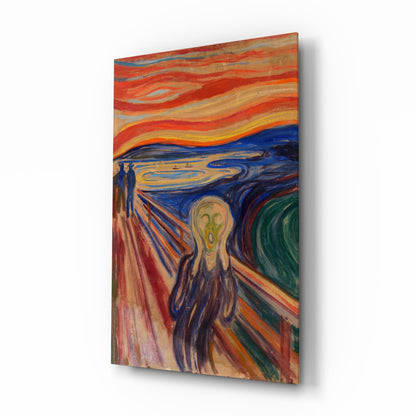 Scream" Glass Wall Art