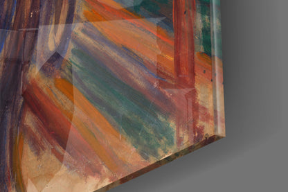 Scream" Glass Wall Art