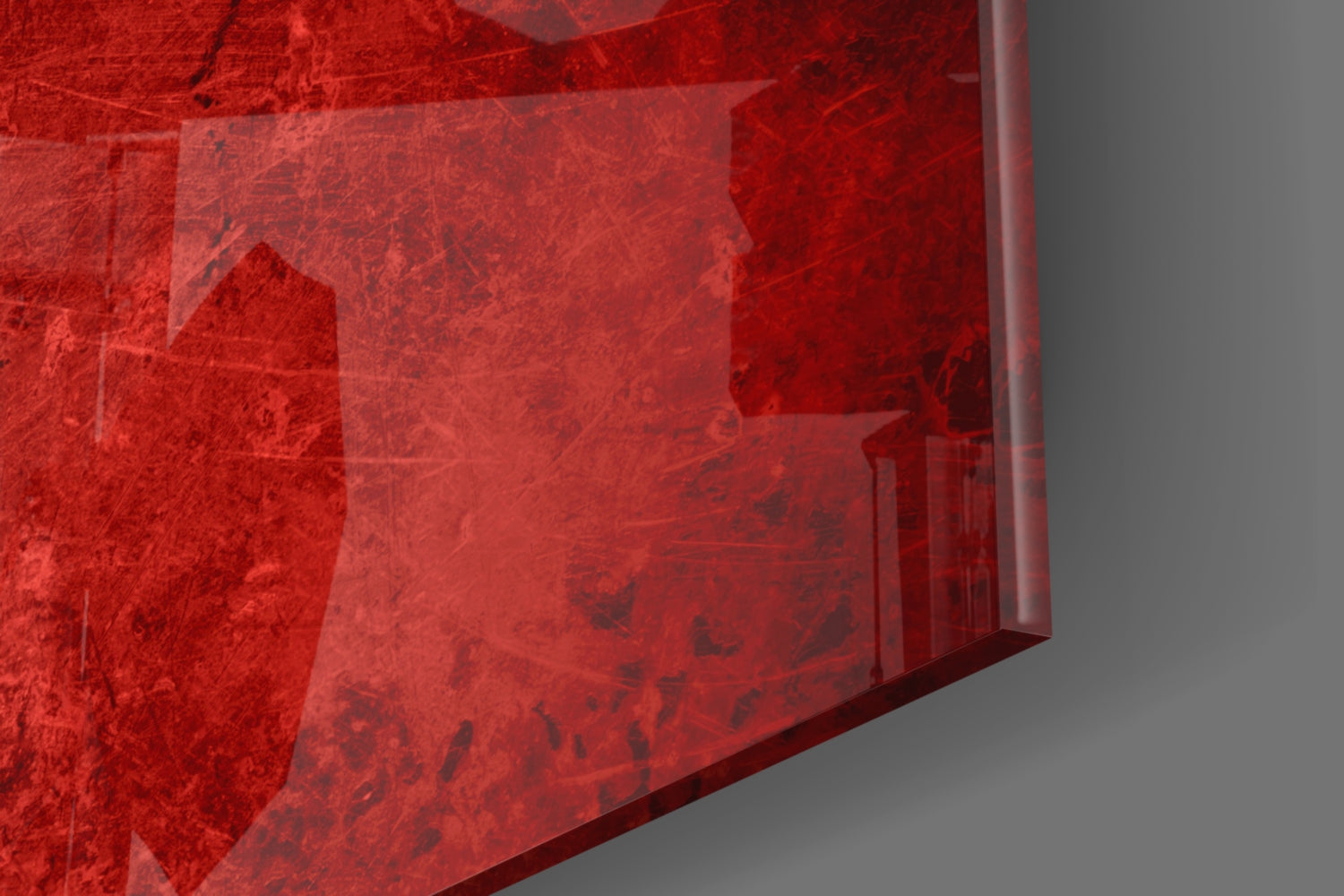 Flag of Turkiye Glass Wall Art