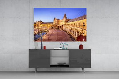 Sevilla  Glass Wall Art