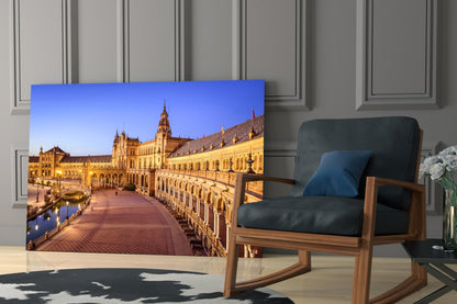 Sevilla  Glass Wall Art