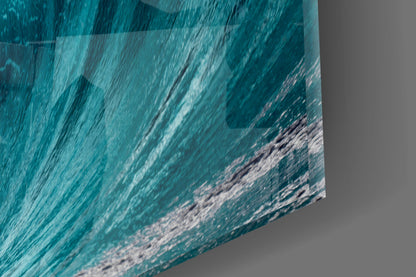 Wave Glass Wall Art