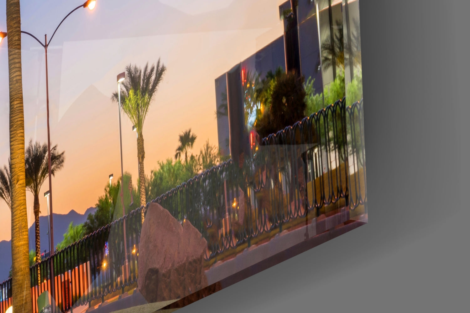 Vegas Glass Wall Art