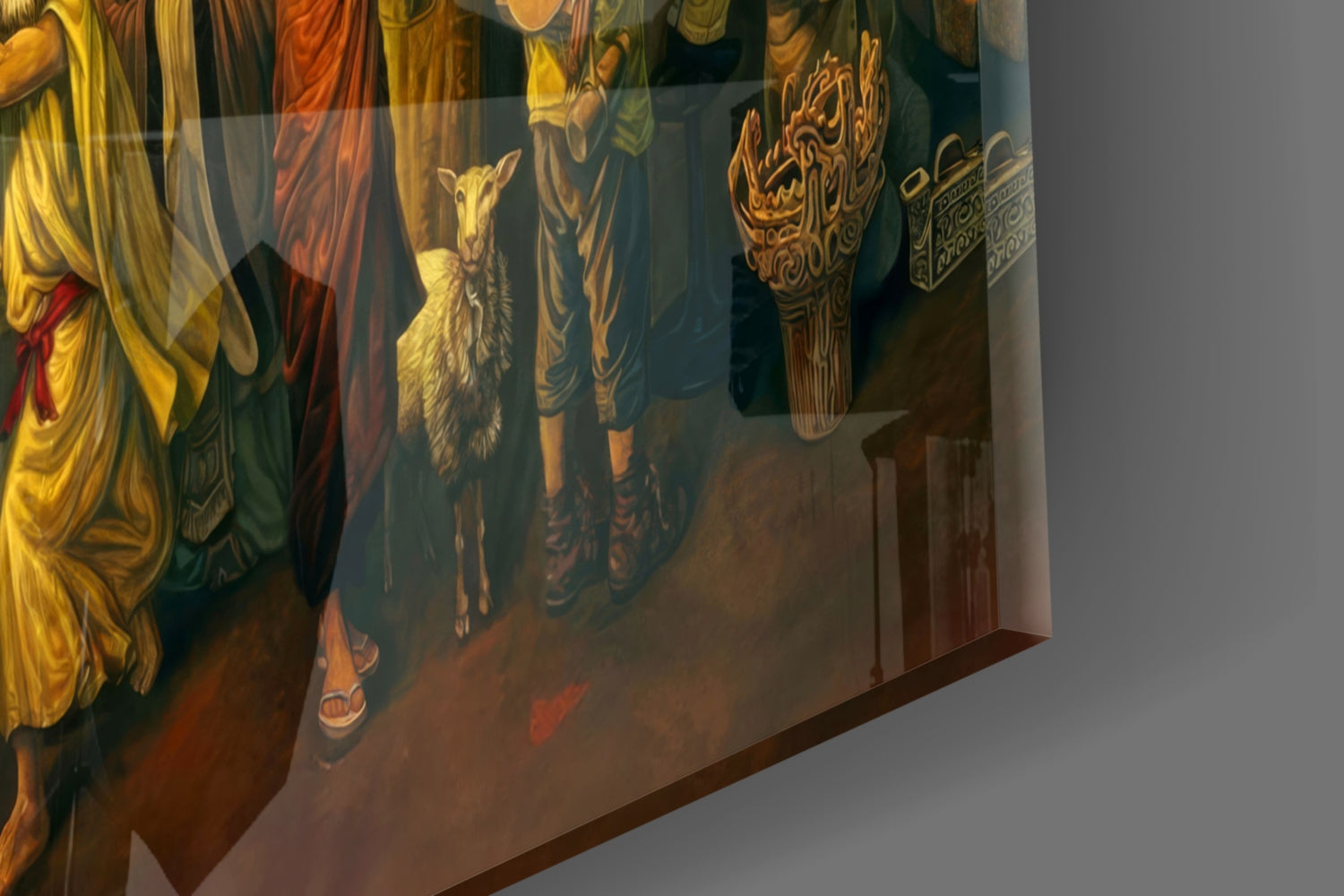 101 Famous People Glass Wall Art