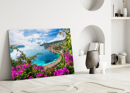 Nice France Glass Wall Art