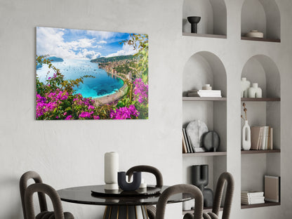 Nice France Glass Wall Art