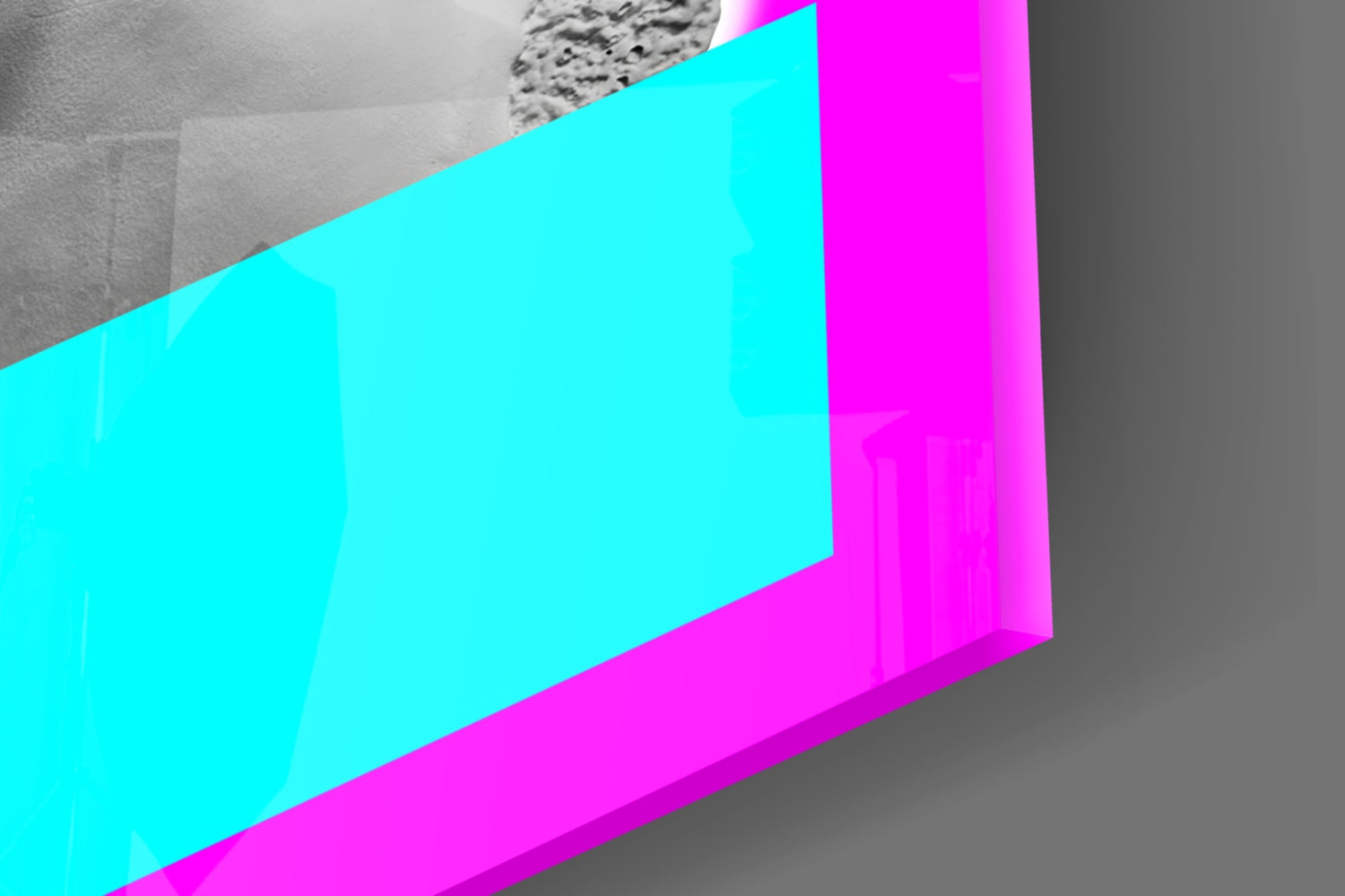 Vaporwave Venus Op Art Glass Wall Art