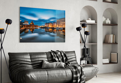Helsinki Finland Glass Wall Art