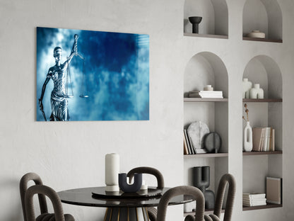 Landscape Of Justice Glass Wall Art