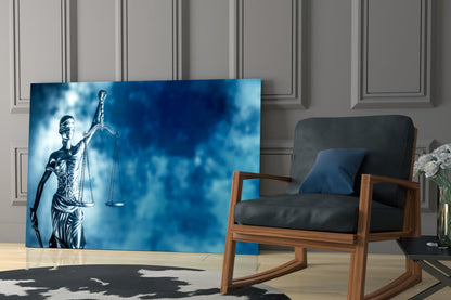 Landscape Of Justice Glass Wall Art