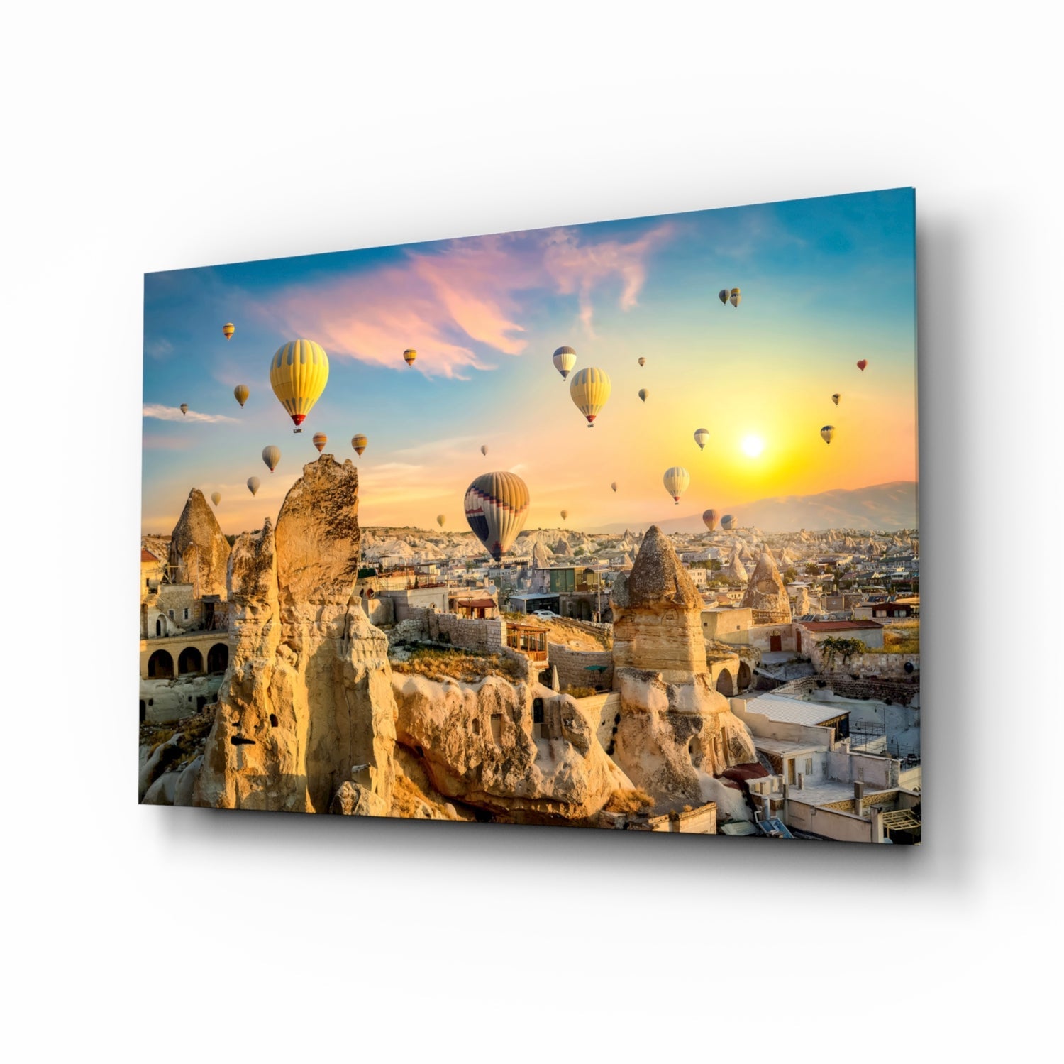 Cappadocia Glass Wall Art