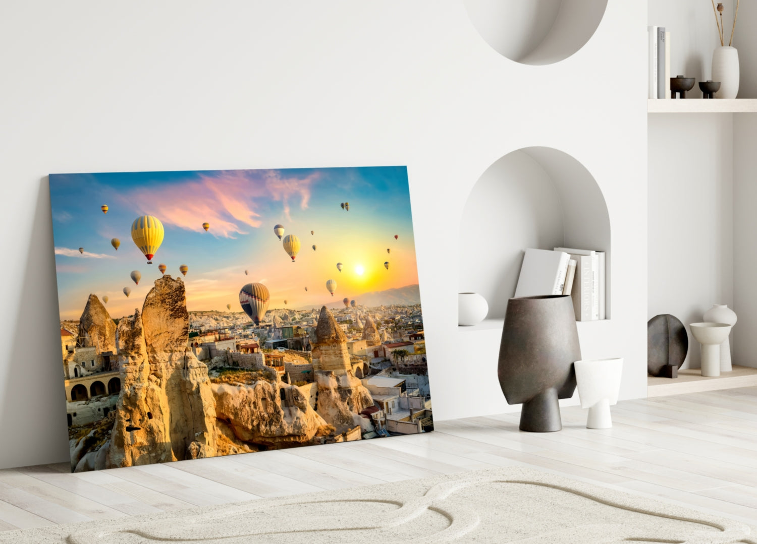 Cappadocia Glass Wall Art