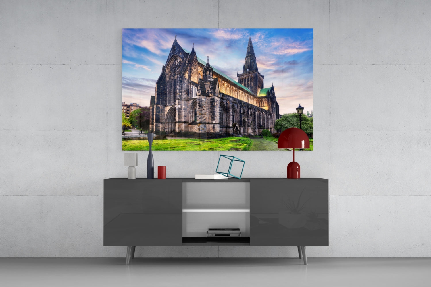 Glasgow Cathedral Glass Wall Art