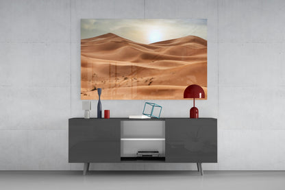 Desert View Glass Wall Art