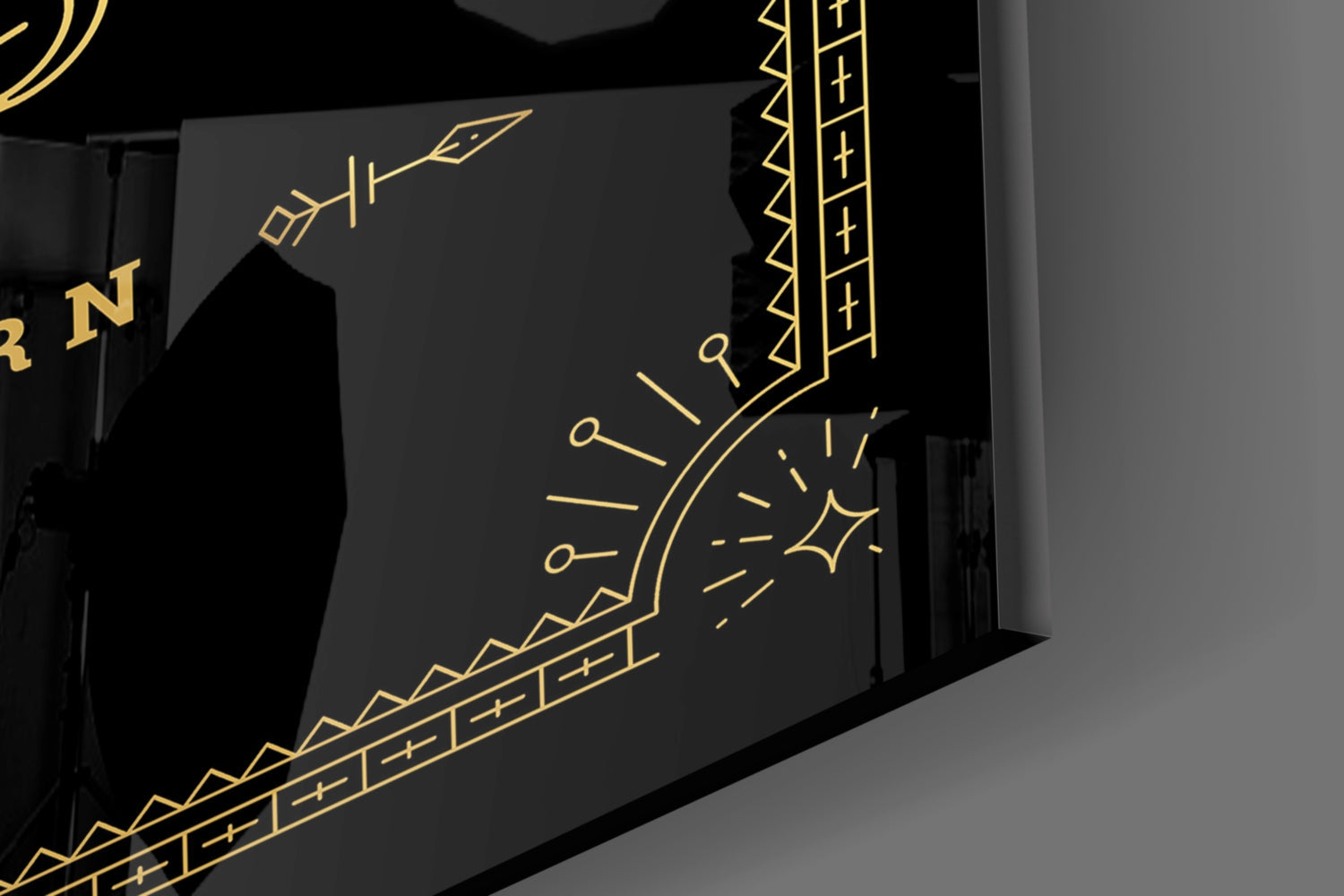 Capricorn Glass Wall Art